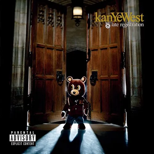 Kanye West - Late Registration vinyl record cover