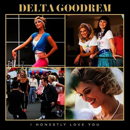 Delta Goodrem - I Honestly Love You vinyl record cover