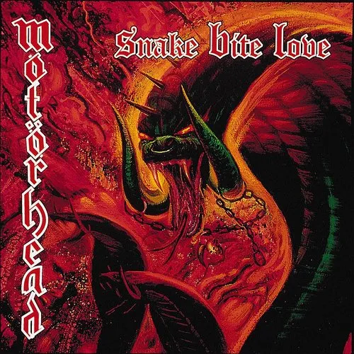 Motörhead - Snake Bite Love vinyl record cover
