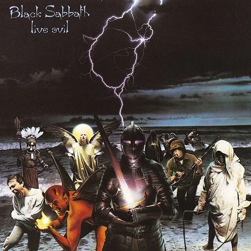 Black Sabbath - Live Evil vinyl record cover