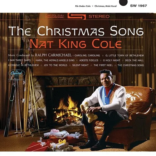 Nat King Cole - The Christmas Song vinyl record cover