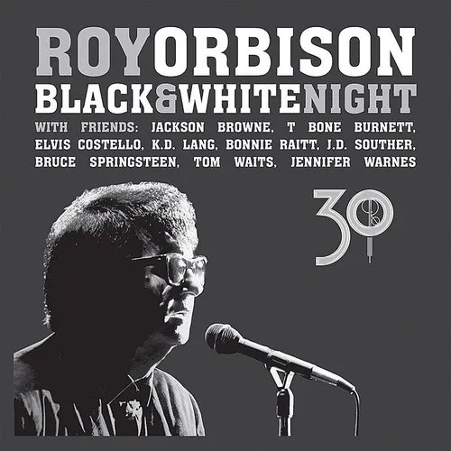 Roy Orbison - Black & White Night 30 vinyl record cover