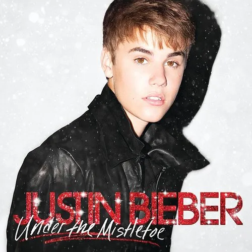 Justin Bieber - Under The Mistletoe vinyl record cover