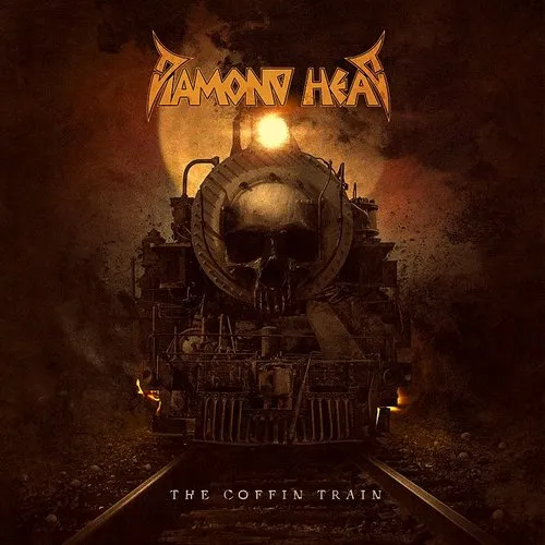 Diamond Head - Coffin Train vinyl record cover