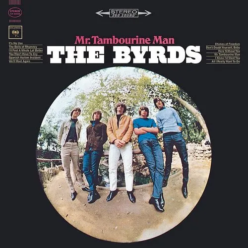Byrds - Mr Tambourine Man vinyl record cover