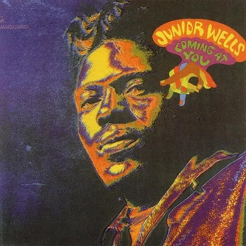 Junior Wells - Coming At You vinyl record cover