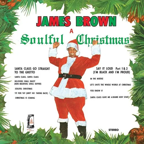 James Brown - Soulful Christmas vinyl record cover