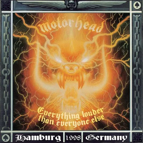 Motörhead - Everything Louder Than Everyone Else vinyl record cover