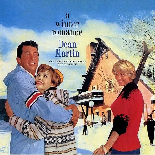 Dean Martin - A Winter Romance vinyl record cover