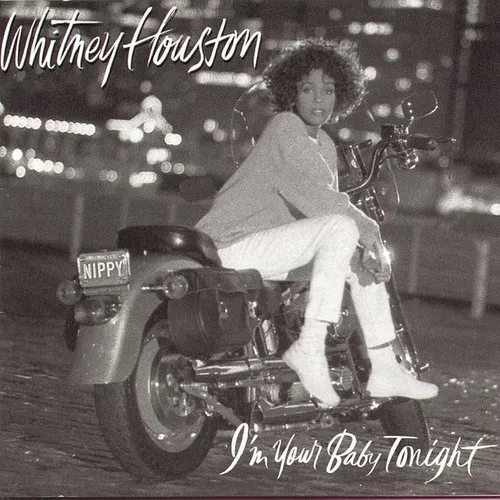 Whitney Houston - I'm Your Baby Tonight vinyl record cover