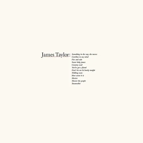 James Taylor - James Taylor's Greatest Hits (2019 Remaster) vinyl record cover