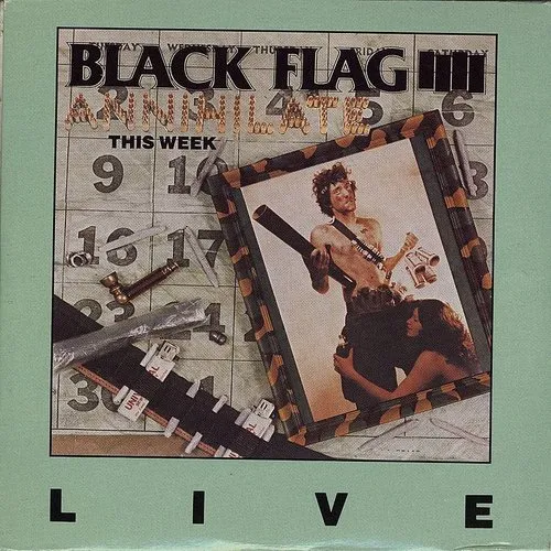 Black Flag - Annihilate This Week vinyl record cover