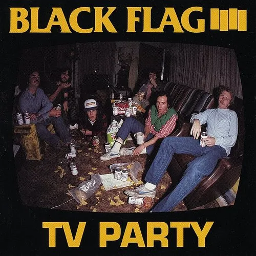 Black Flag - TV Party vinyl record cover