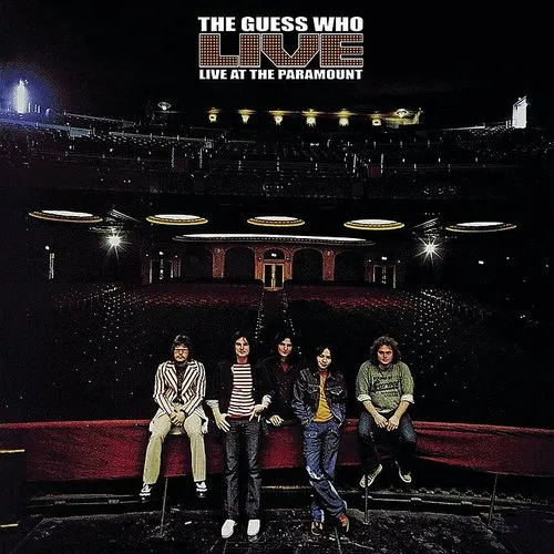 Guess Who - Live At The Paramount vinyl record cover
