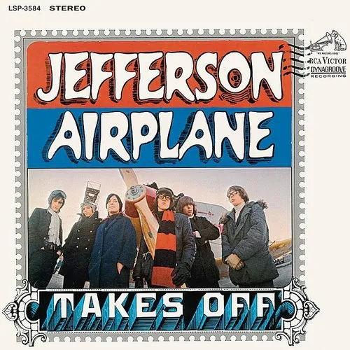 Jefferson Airplane - Jefferson Airplane Takes Off vinyl record cover