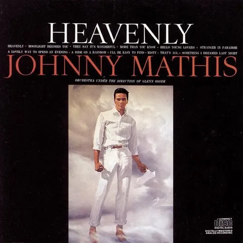 Johnny Mathis - Heavenly vinyl record cover