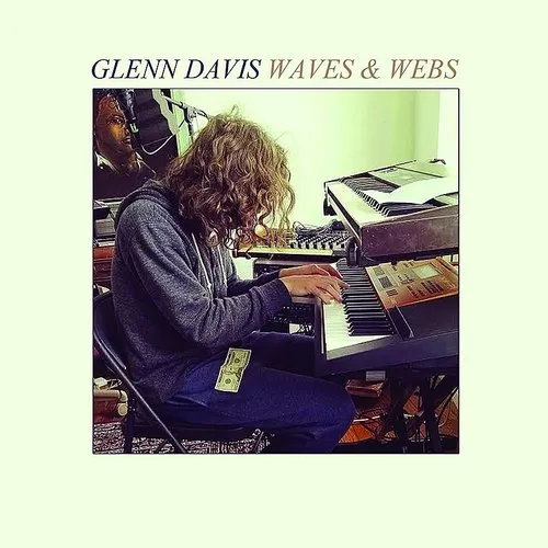 Glenn Davis - Waves & Webs vinyl record cover
