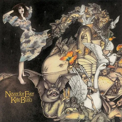 Kate Bush - Never for Ever vinyl record cover