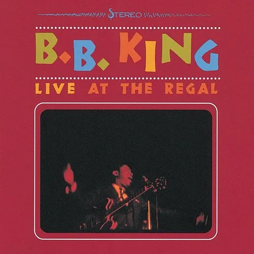 B.B. King - Live At The Regal vinyl record cover