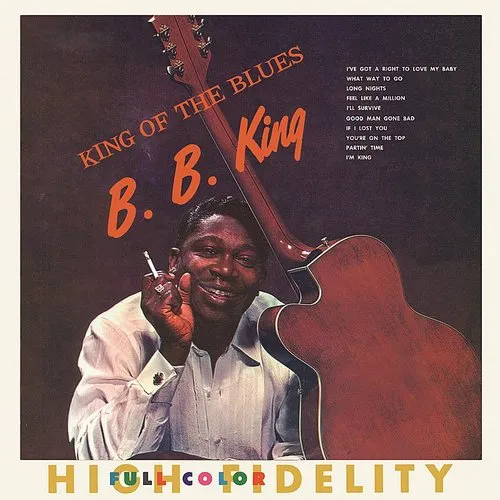 B.B. King - King Of The Blues vinyl record cover