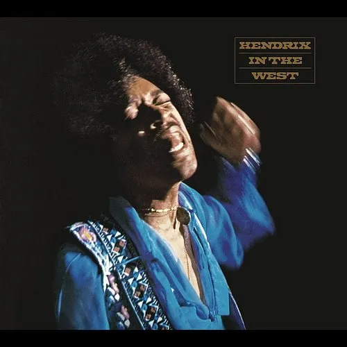 Jimi Hendrix - Hendrix in the West vinyl record cover