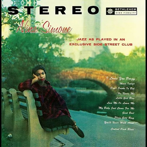 Nina Simone - Little Girl Blue vinyl record cover