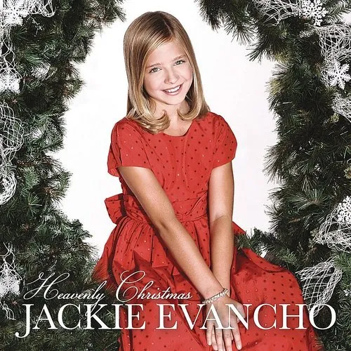 Jackie Evancho - Heavenly Christmas vinyl record cover