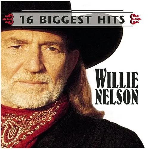 Willie Nelson - 16 Biggest Hits vinyl record cover