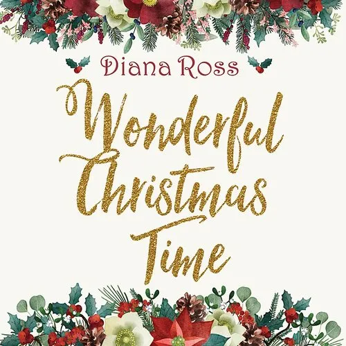 Diana Ross - Wonderful Christmas Time vinyl record cover