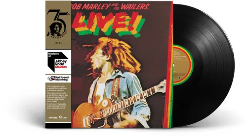Bob Marley & The Wailers - Live!: Half-Speed Mastering vinyl record cover