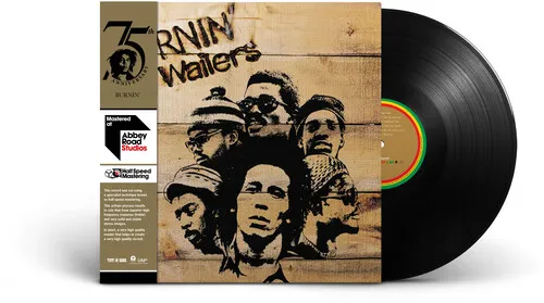 Bob Marley & The Wailers - Burnin': Half-Speed Mastering vinyl record cover
