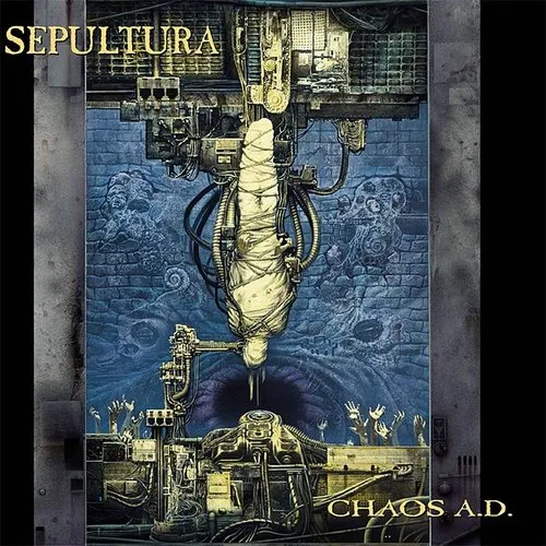 Sepultura - Chaos Ad vinyl record cover