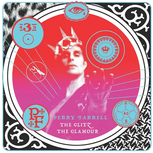 Perry Farrell - The Glitz; The Glamour vinyl record cover