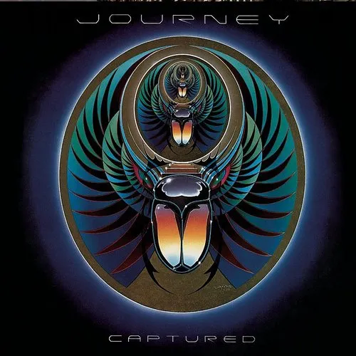 Journey - Captured: Live vinyl record cover