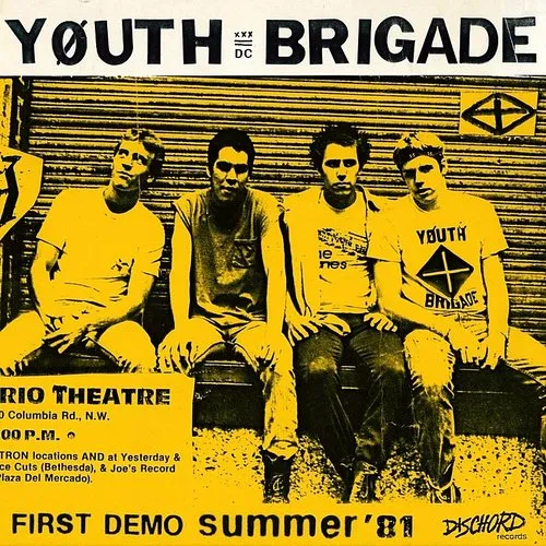 Youth Brigade - Complete First Demo vinyl record cover