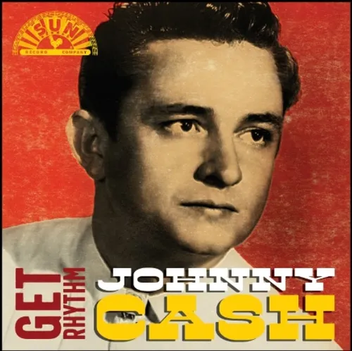 Johnny Cash - Get Rhythm vinyl record cover