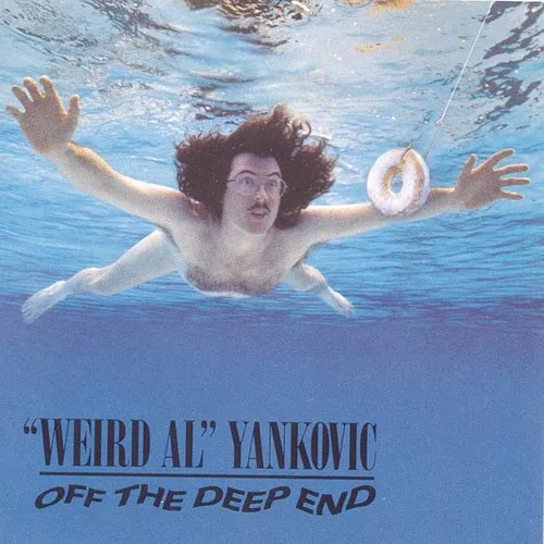 'Weird Al' Yankovic - Off the Deep End vinyl record cover