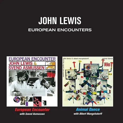 John Lewis - European Encounters vinyl record cover