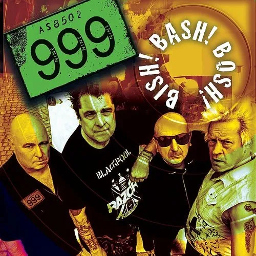 999 - Bish! Bash! Bosh! (Grn) vinyl record cover