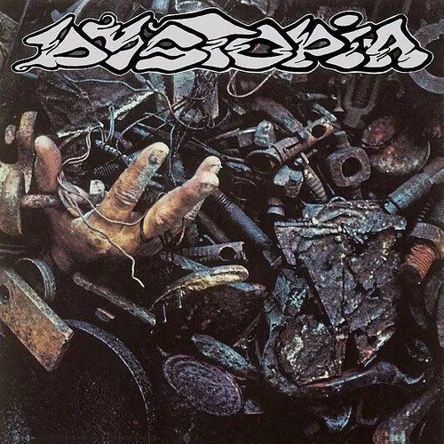 Dystopia - Human = Garbage vinyl record cover