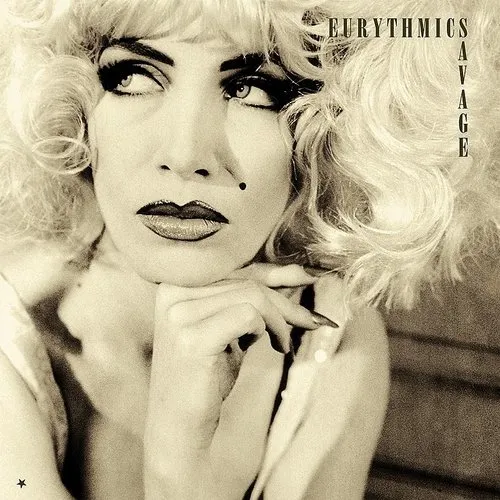 Eurythmics - Savage vinyl record cover