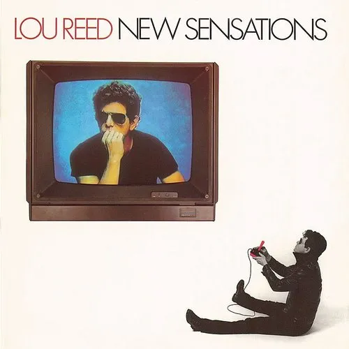 Lou Reed - New Sensations vinyl record cover