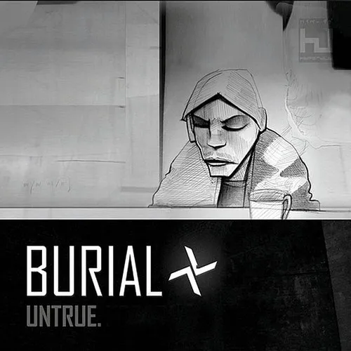 Burial - Untrue vinyl record cover