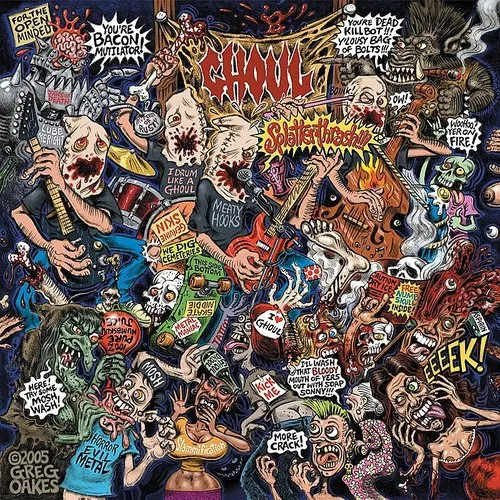 Ghoul - Splatterthrash vinyl record cover