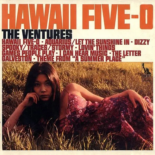 The Ventures - Hawaii Five-O vinyl record cover