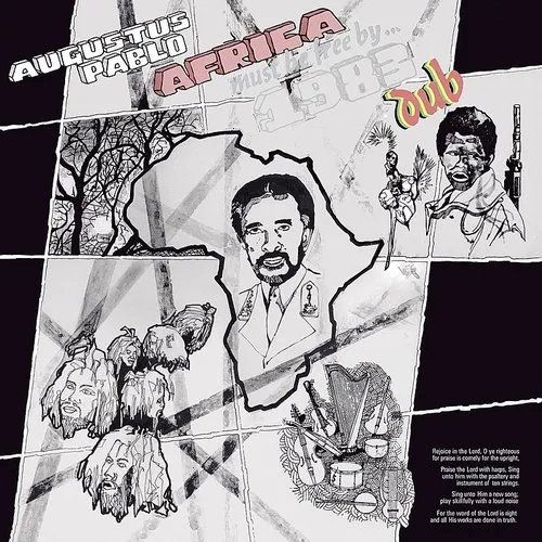 Augustus Pablo - Africa Must Be Free By 1983 Dub vinyl record cover