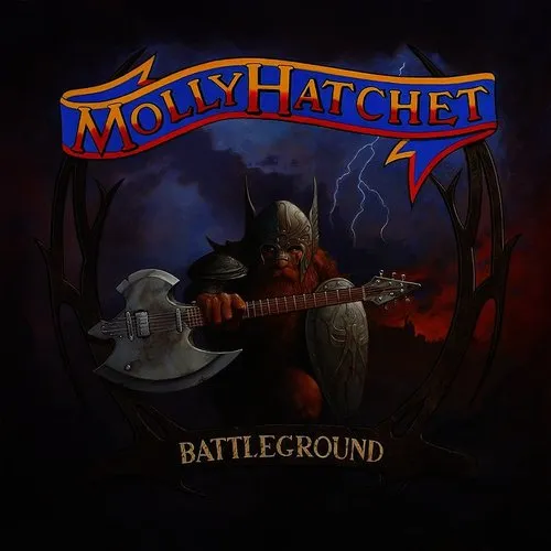 Molly Hatchet - Battleground vinyl record cover