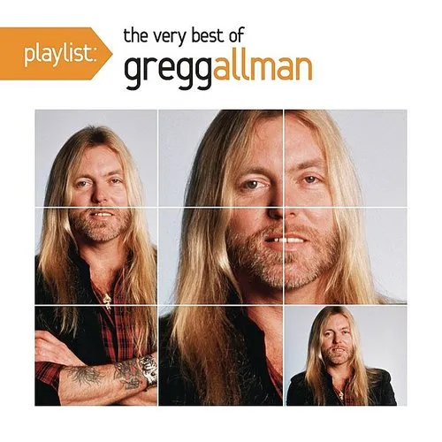 Gregg Allman - Playlist: The Very Best of Gregg Allman vinyl record cover