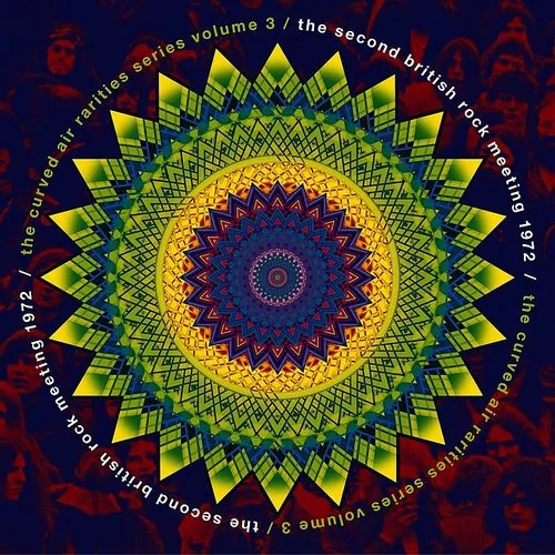 Curved Air - Second British Rock Meeting 1972 vinyl record cover