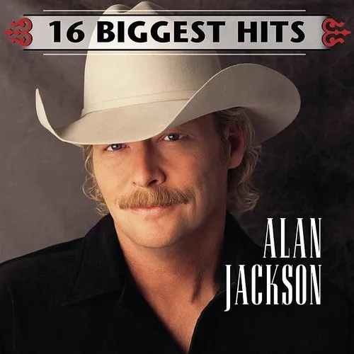 Alan Jackson - 16 Biggest Hits vinyl record cover